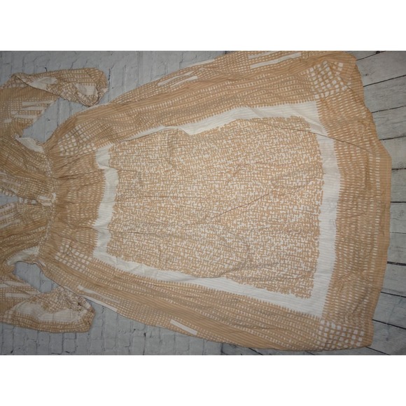 Jonny Cota Studio Poet Maxi Dress, Beige, XXL - Picture 8 of 11